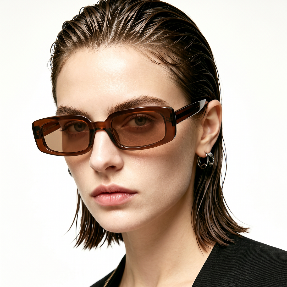 Timeless Retro Mason worn on the face