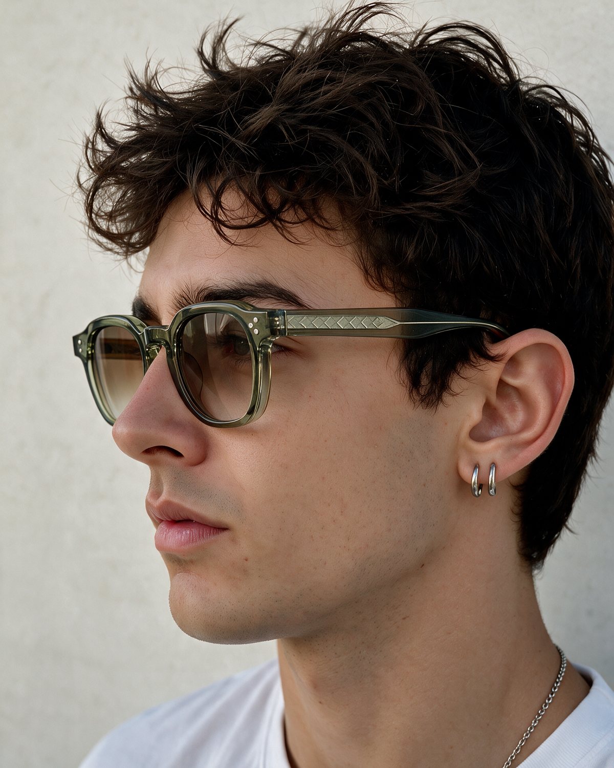 Timeless Retro Mason worn on the face