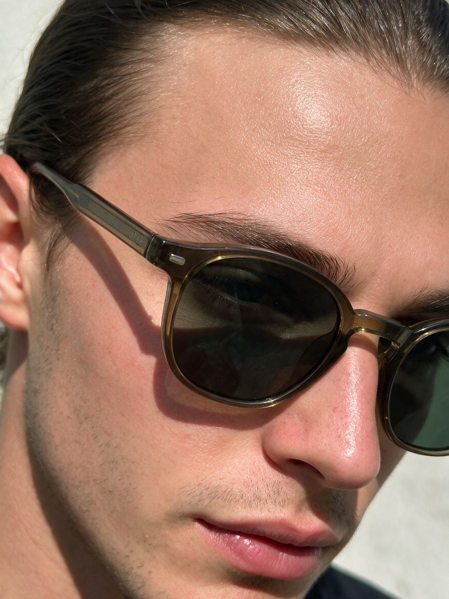Timeless Retro Mason worn on the face